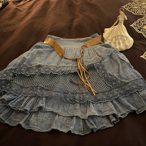 COPY - Denim like skirt purchased at St Jacobs Market ON - Picture 1 of 6